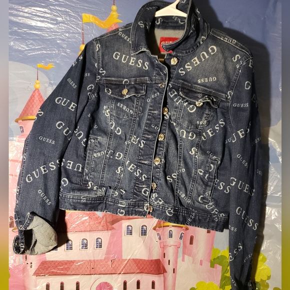 Small Blue Guess Jean Jacket - Picture 2 of 4